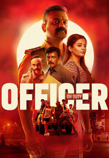 Officer on Duty 2025 NF Hindi Dubbed Movie Poster - CineFreak