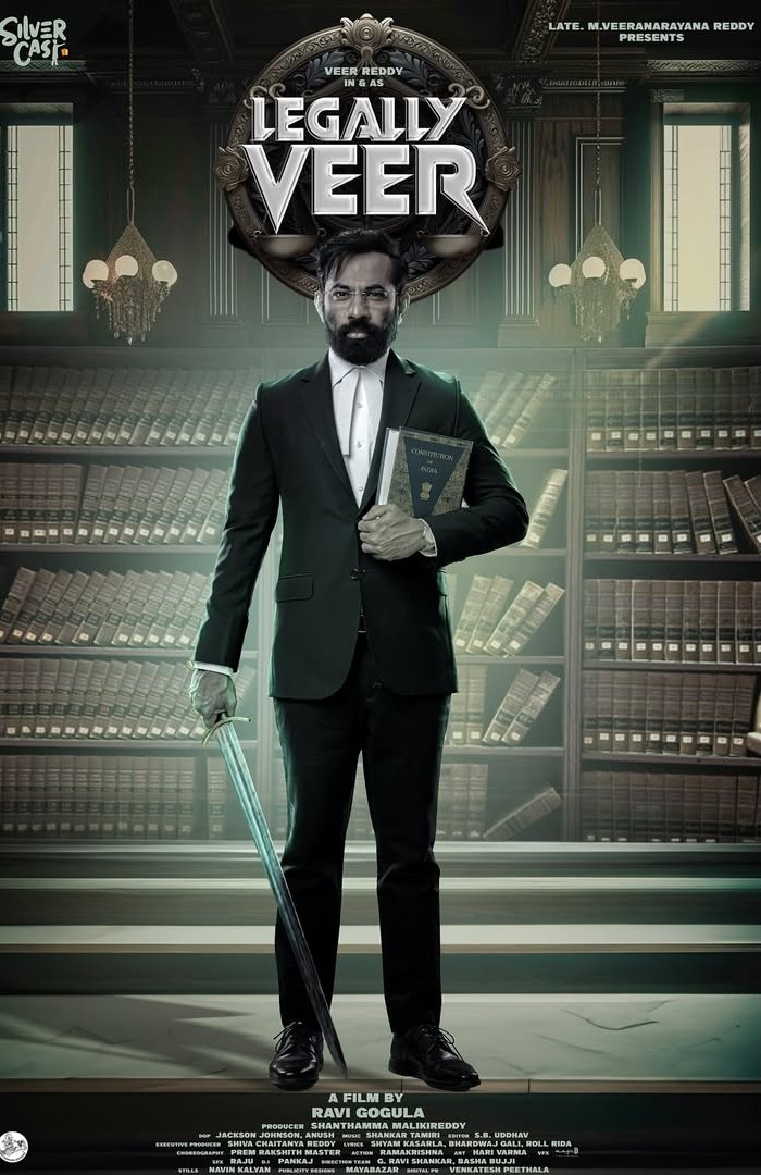 Legally Veer (2024) Hindi Dubbed Hindi Telugu Movie Poster - CineFreak