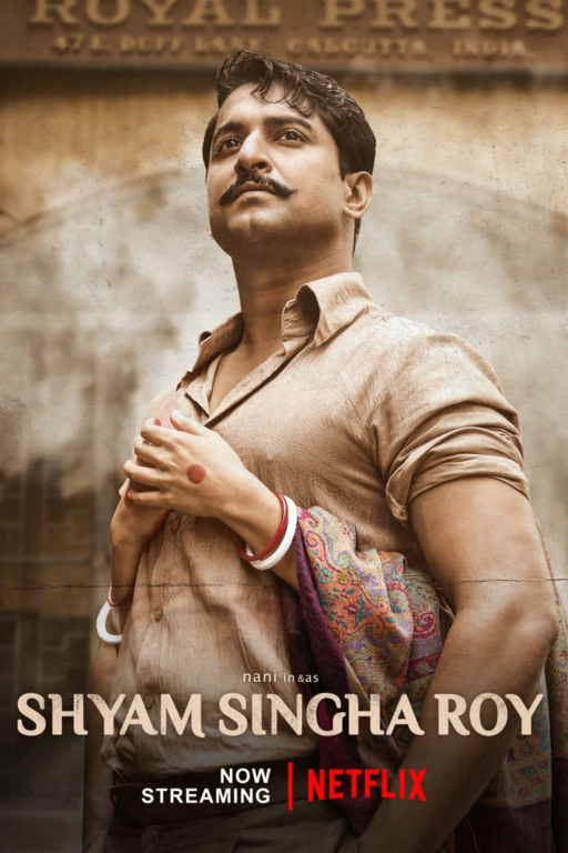 Shyam Singha Roy 2021 NF Hindi Dubbed Movie Poster - CineFreak