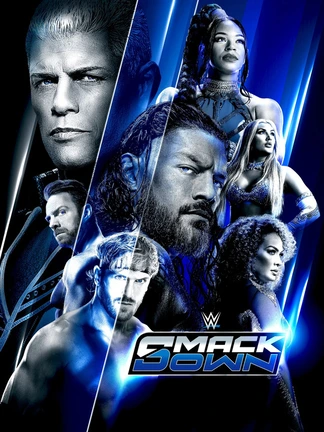 WWE Friday Night SmackDown 2025 (Season 1) English NetFlix Web Series 3rd May Movie Poster - CineFreak