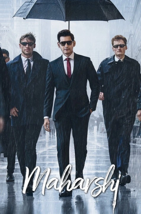 Maharshi 2019 UNCUT Hindi Dubbed Movie Poster - CineFreak
