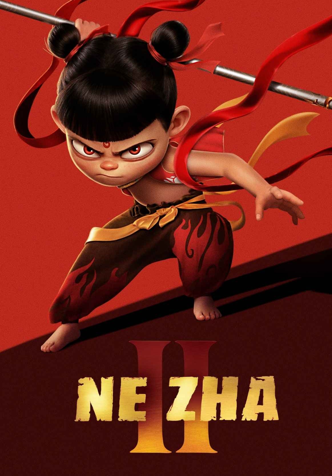 Ne Zha 2 (2025) Dual Audio Hindi Chinese Movie Poster - CineFreak