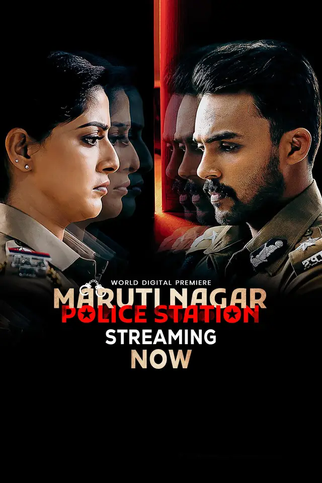 Maruthi Nagar Police Station (2023) Hindi Dubbed Movie Poster - CineFreak