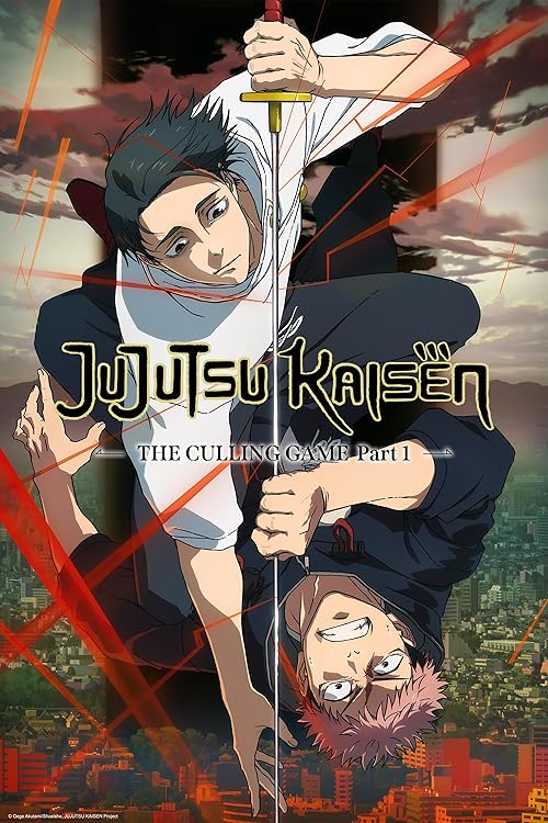 JUJUTSU KAISEN (2020) Season 3 Hindi Dubbed English Dual Audio Anime Series Movie Poster - CineFreak