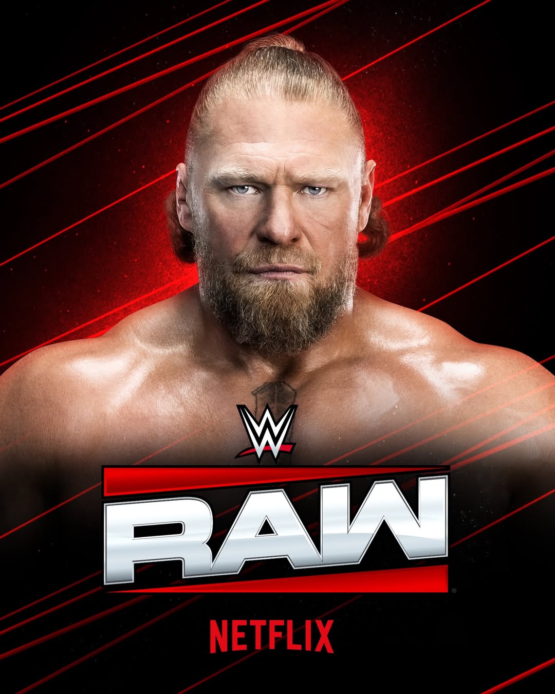 WWE Monday Night Raw (2026) English Netflix Original Show 16 March 2026 Movie Poster - CineFreak