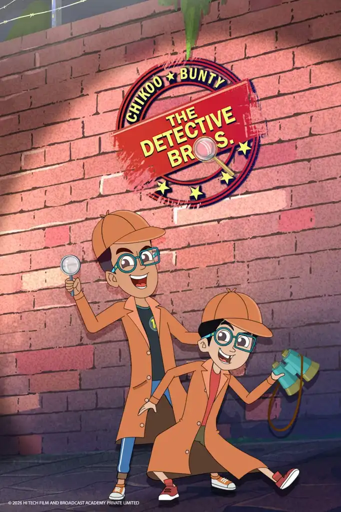 Chikoo Bunty The Detective Bros (2026) Dual Audio Bengali Dubbed Hindi Movie Poster - CineFreak