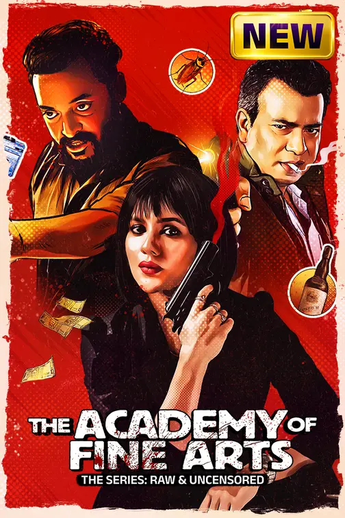 The Academy of Fine Arts The Series Raw Uncensored (2026) Bengali ZEE5 Original Web Series Season 1 All Episodes Movie Poster - CineFreak